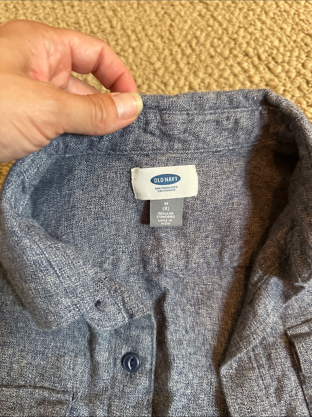 Flannel button up - Picture 2 of 2